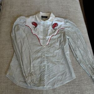 Circle T Women's Vintage Cowgirl Western Shirt Rodeo Southwest USA